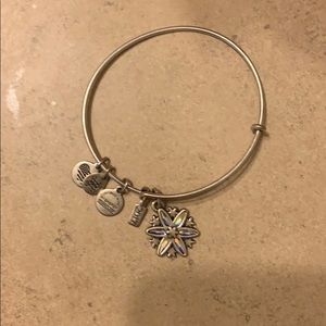 Alex and Ani snowflake bracelet